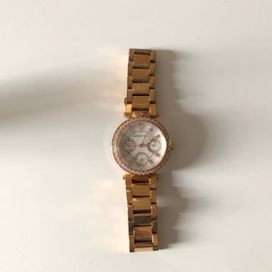 Micheal Kors Rose Gold Watch